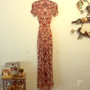 For Love and Lemons Saffron Maxi Dress